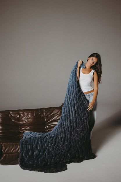 Navy Ombre