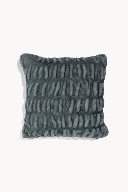 Glacier Blue Tip Dye Pillow