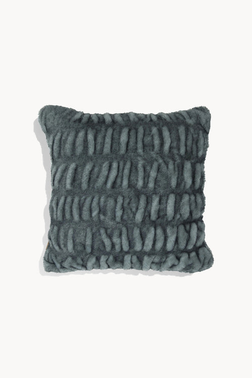 Glacier Blue Tip Dye Pillow
