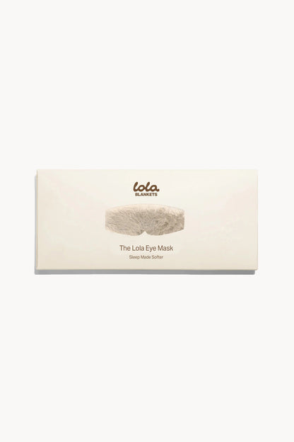 The Lola Eye Mask | Toasted Almond