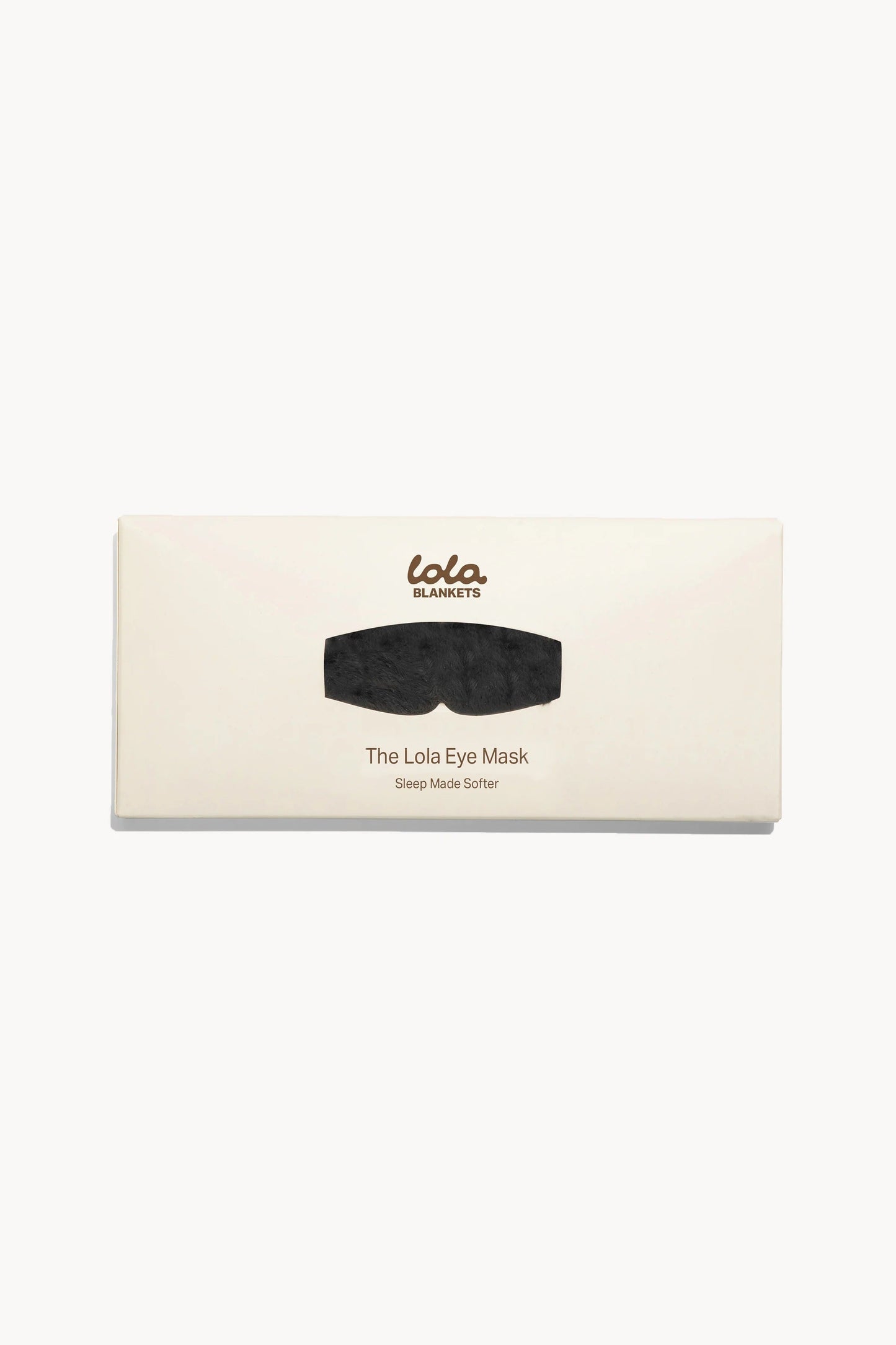 The Lola Eye Mask | Charcoal Grey