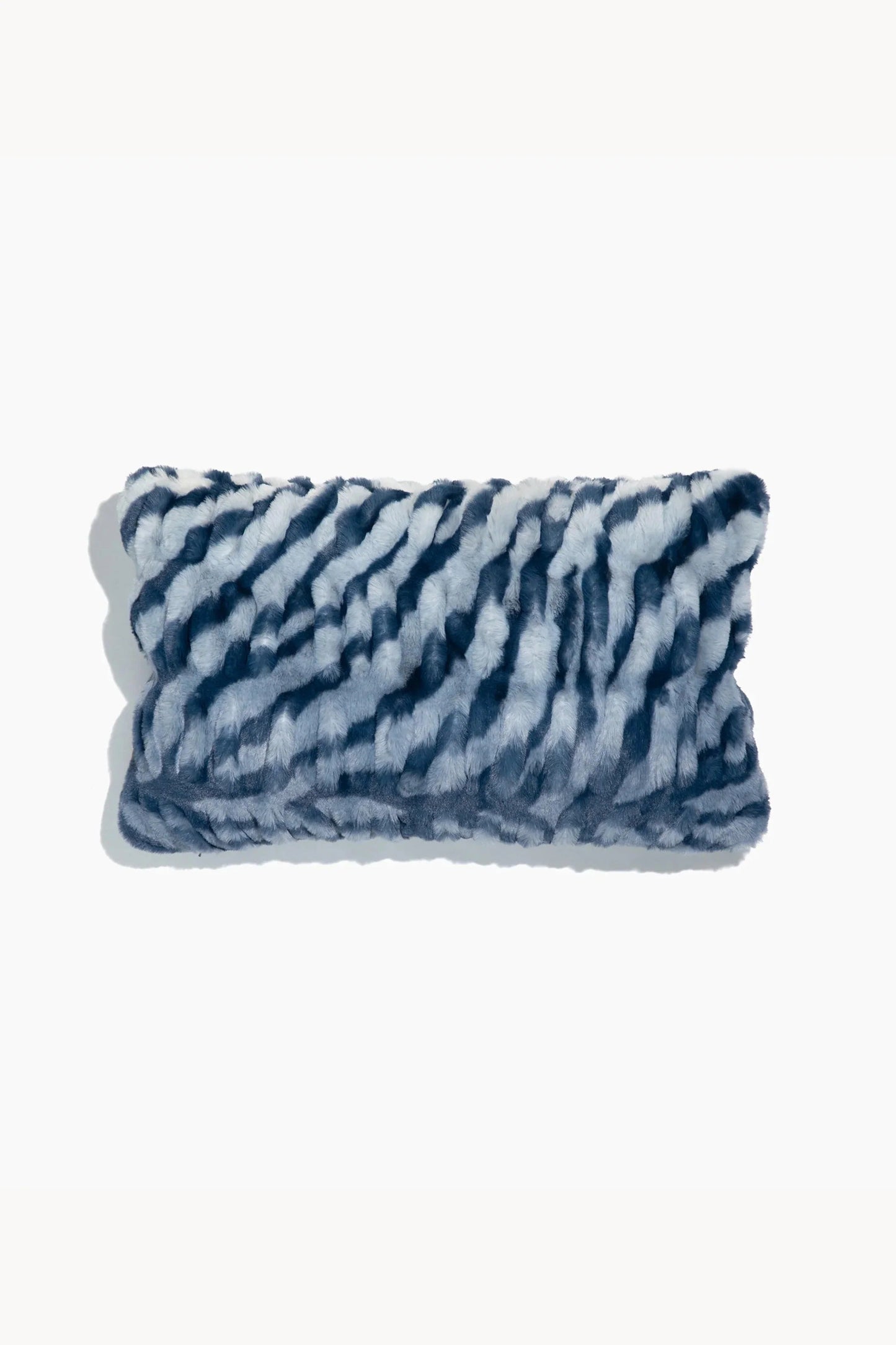 Blue Zebra Pillow